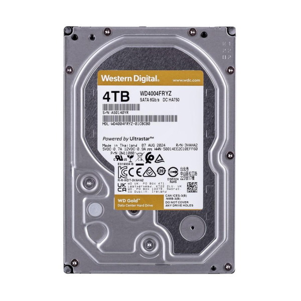 WD GOLD WD4004FRYZ 4TB SATA