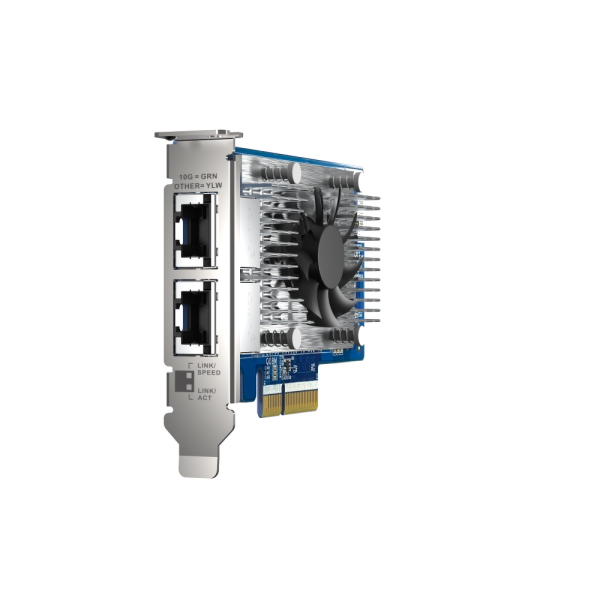 QNAP QXG-10G2T-X710 | 2-portowa karta rozszerzeń 10GbE Base-T dla QNAP/PC