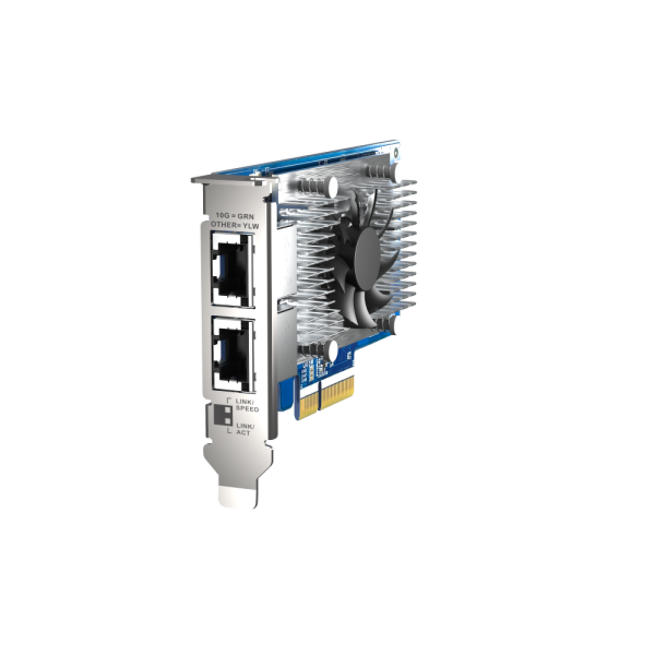 QNAP QXG-10G2T-X710 | 2-portowa karta rozszerzeń 10GbE Base-T dla QNAP/PC