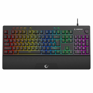 Rampage Simula RGB czarna