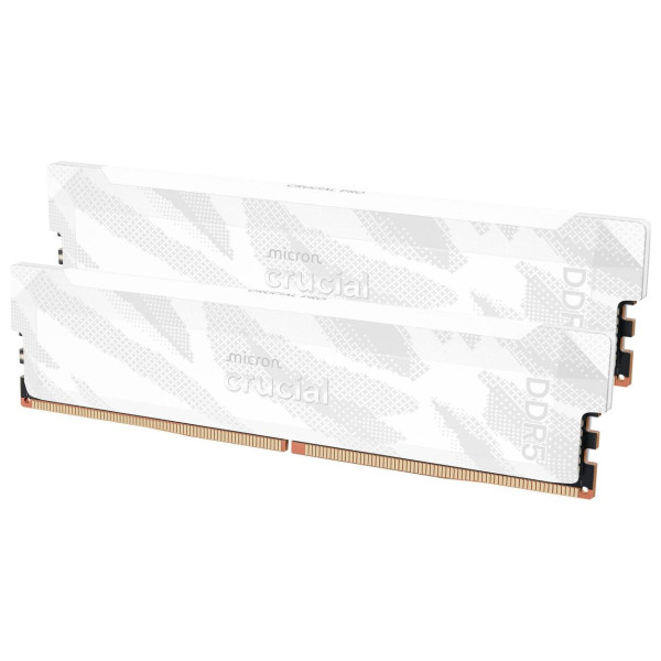 Pamięć - Crucial Pro Overclocking 32GB [2x16GB 6400MHz DDR5 CL32 UDIMM] biała