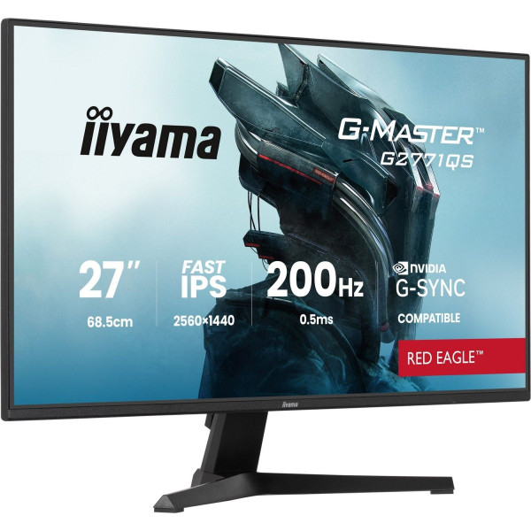 iiyama G-Master G2771QS-B1 Red Eagle - 200Hz | QHD | Fast IPS | 27''