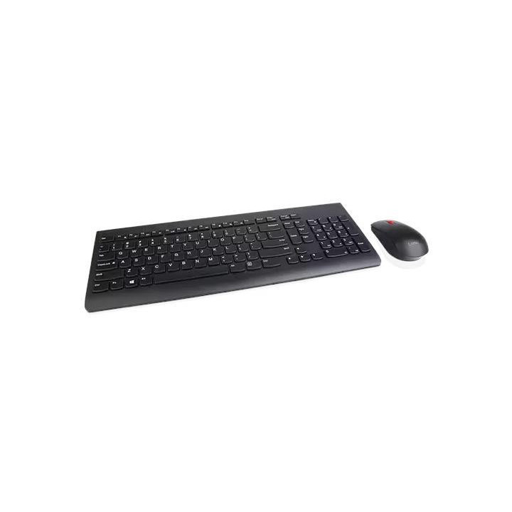 Zestaw klawiatura + mysz Lenovo 510 Wireless Combo Keyboard & Mouse GX30N81776 (USB 2.0; (US); kolor czarny; optyczna; 1200 DPI)
