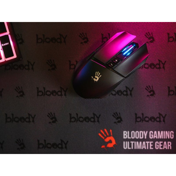 A4Tech Bloody R36 ULTRA WRLS 2,4G+USB czarny