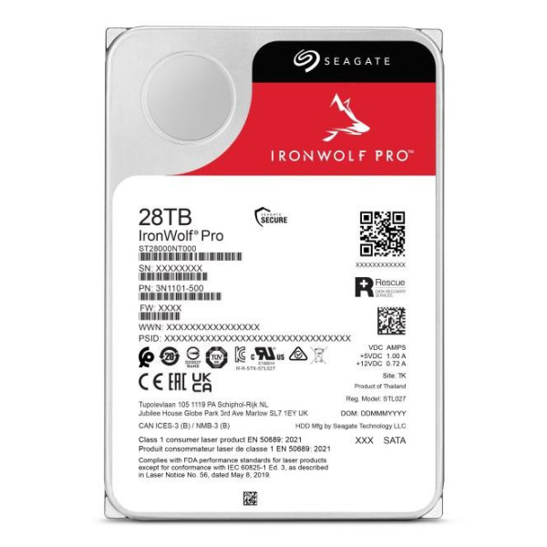 Seagate IronWolf Pro ST28000NT000 28TB SATA