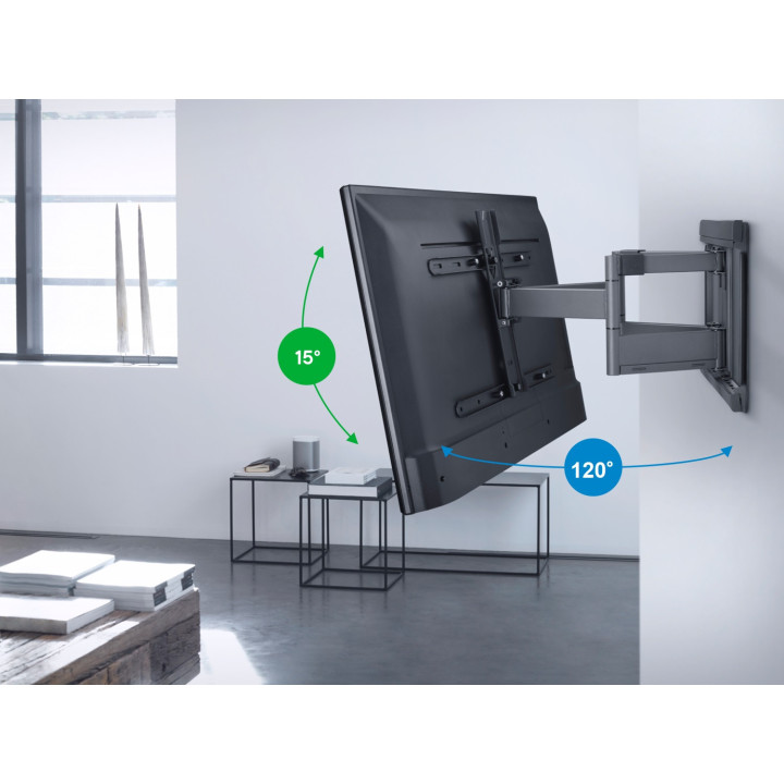 Obrotowy uchwyt One For All WM5660 do TV 42"-100"  max 90kg, regulowana stopa