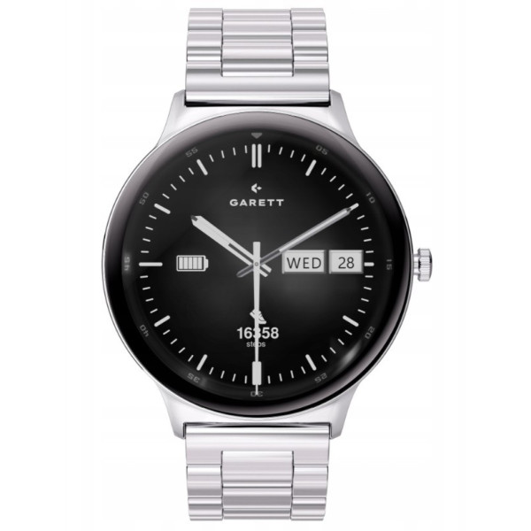 Garett Quantum Srebrny stalowy