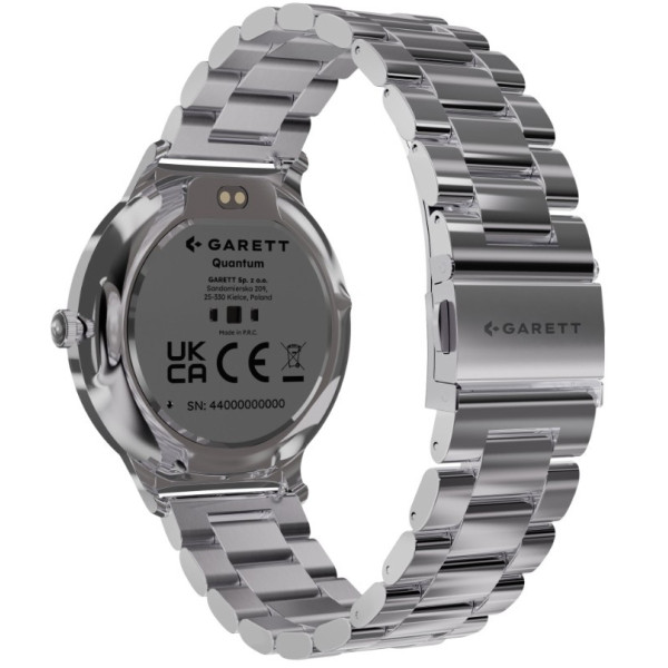 Garett Quantum Srebrny stalowy