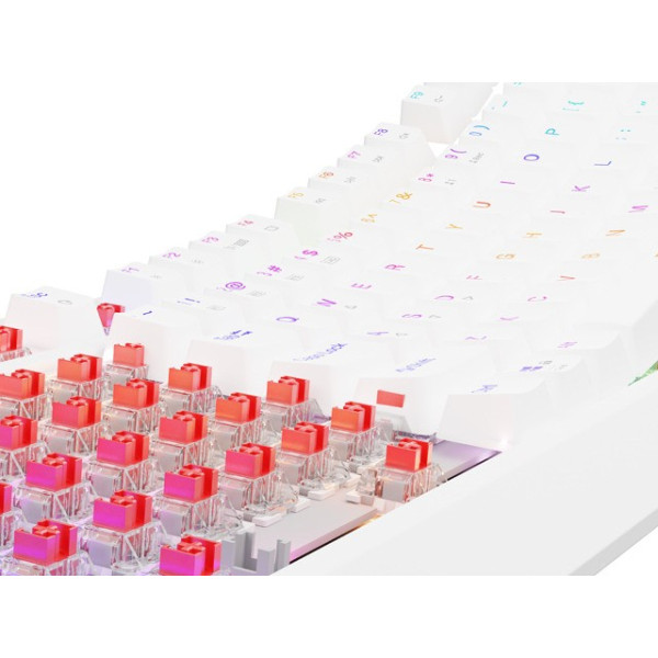 Genesis Thor 230 TKL Wireless biała RGB Outemu