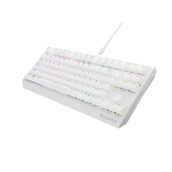 Genesis Thor 230 TKL Wireless biała RGB Outemu