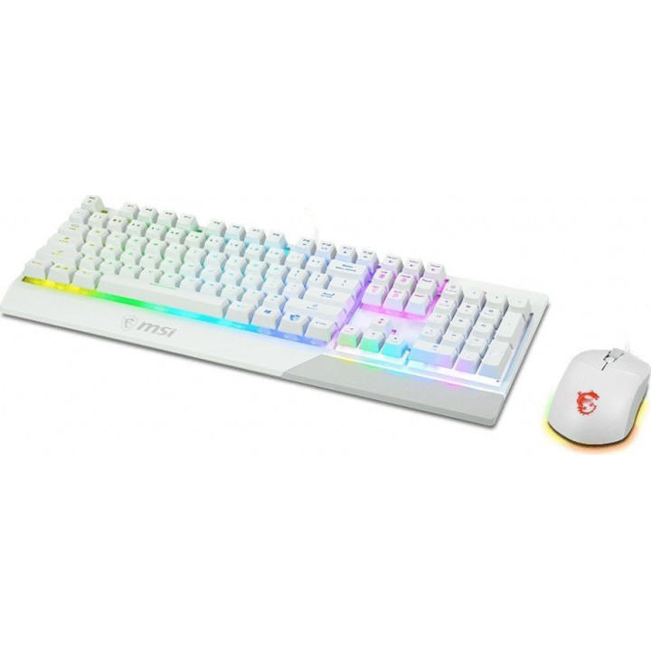 Zestaw klawiatura + mysz MSI VIGOR GK30 COMBO White