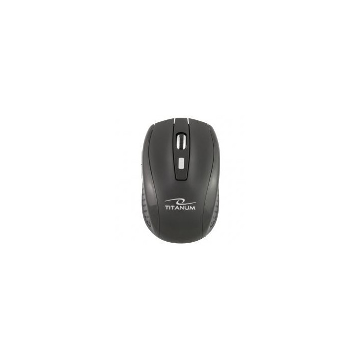 Mysz TITANUM Snapper 6D TM105K (optyczna; 1600 DPI; kolor czarny)