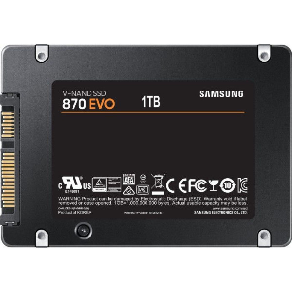 Dysk SSD Samsung 870 EVO MZ-77E1T0B 1TB SATA