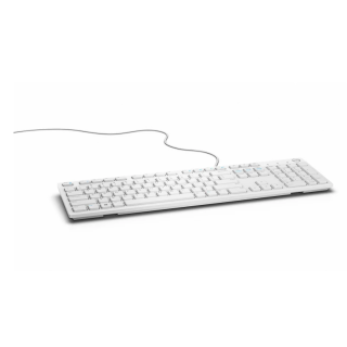 DELL Keyboard : US-Euro (Qwerty) Dell KB216 Quietkey USB White