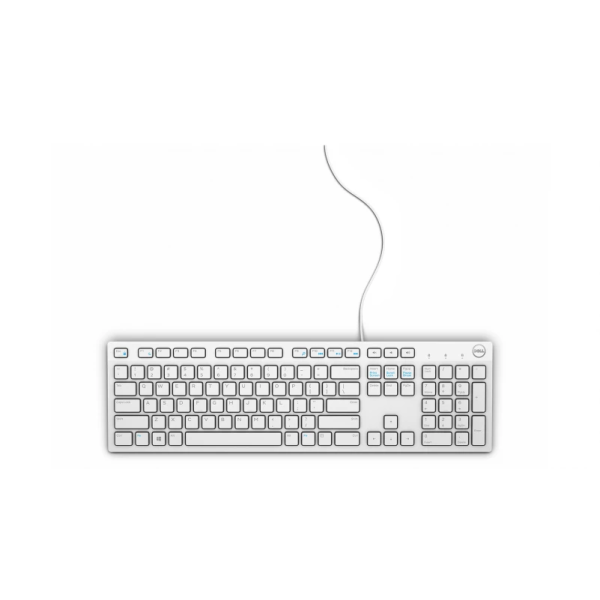 DELL Keyboard : US-Euro (Qwerty) Dell KB216 Quietkey USB White