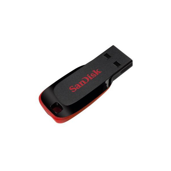Pendrive SanDisk Cruzer Blade SDCZ50-064G-B35 (64GB; USB 2.0; kolor czarny)