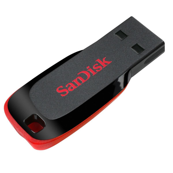 Pendrive SanDisk Cruzer Blade SDCZ50-064G-B35 (64GB; USB 2.0; kolor czarny)