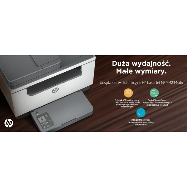 HP LaserJet MFP M234SDN Mono Duplex ADF