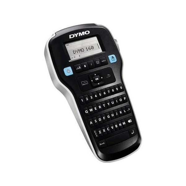 Dymo- drukarka etykiet LM 160 Value Pack+3xS0720530 taśma D1 czarna/biała 12mm
