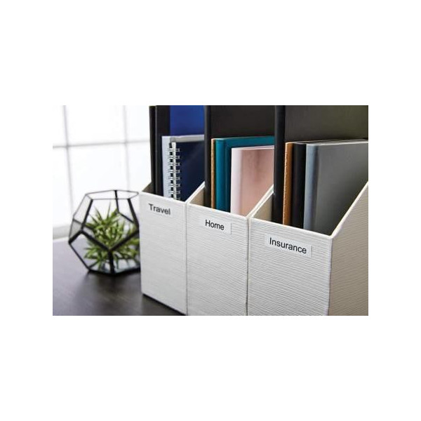 Dymo- drukarka etykiet LM 160 Value Pack+3xS0720530 taśma D1 czarna/biała 12mm