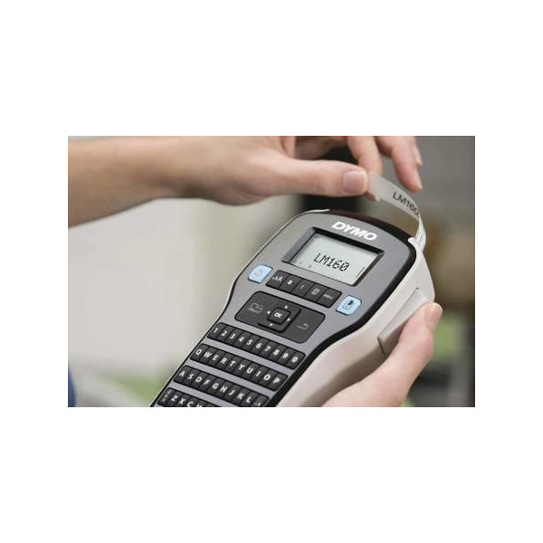 Dymo- drukarka etykiet LM 160 Value Pack+3xS0720530 taśma D1 czarna/biała 12mm