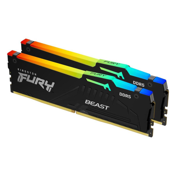 KINGSTON DDR5 64GB 6000Hz CL36 KITx2 FURY Beast RGB EXPO