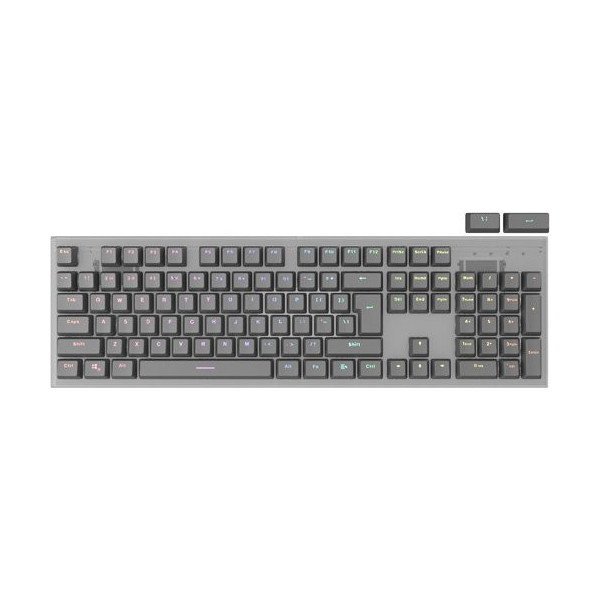 Genesis Lead 300 szare Double Shot Keycaps