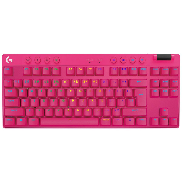 Logitech G Pro X TKL Lightspeed Tactile Magenta