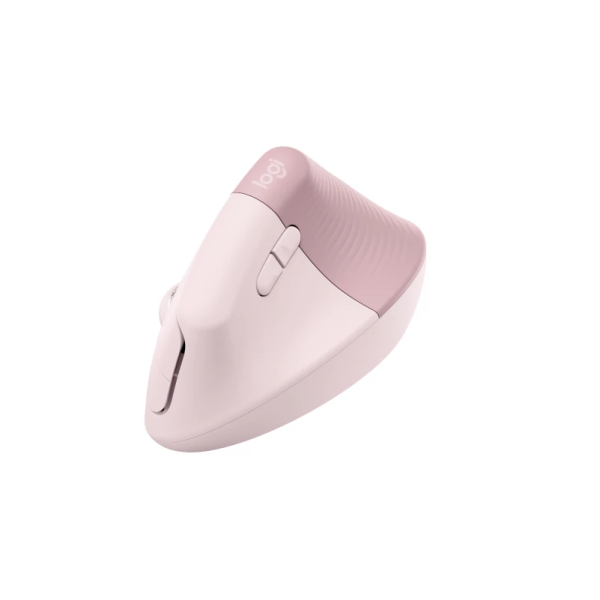 Mysz bezprzewodowa Logitech Lift ergonomiczna różowa 910-006478