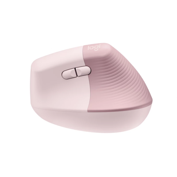 Mysz bezprzewodowa Logitech Lift ergonomiczna różowa 910-006478