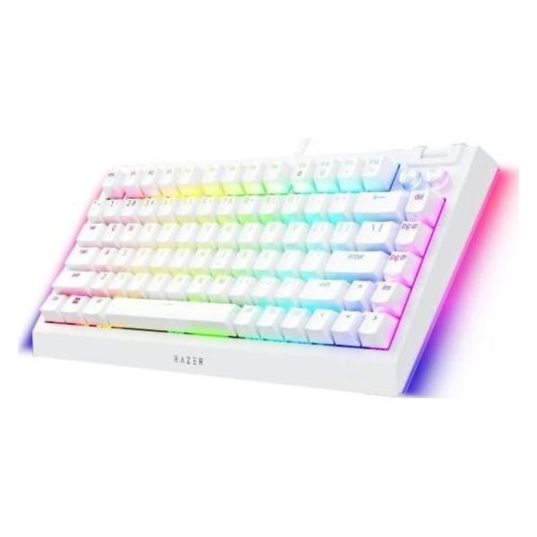 Razer BlackWidow V4 75%US White