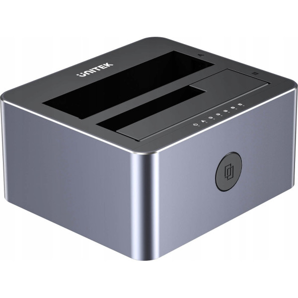 Unitek Stacja klonująca dyski 2 x SATA 2,5''/3,5'' USB-C 10Gbps