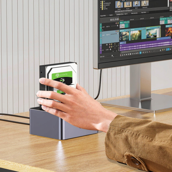 Unitek Stacja klonująca dyski 2 x SATA 2,5''/3,5'' USB-C 10Gbps