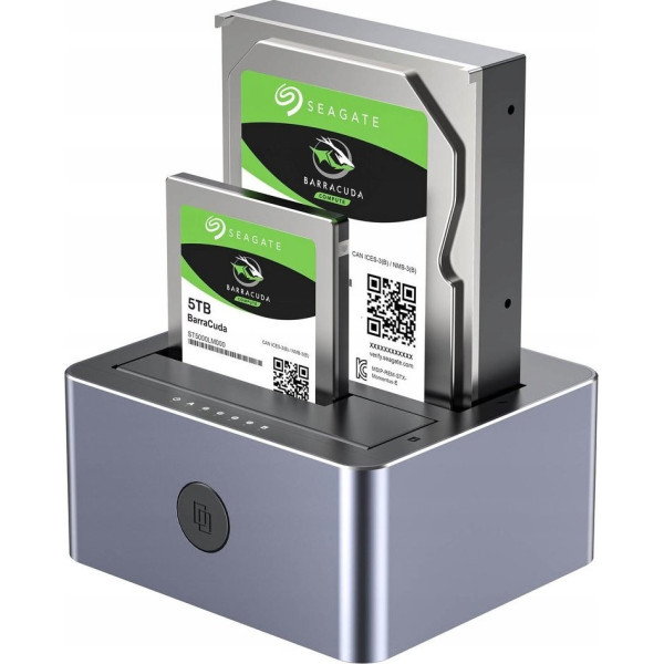 Unitek Stacja klonująca dyski 2 x SATA 2,5''/3,5'' USB-C 10Gbps