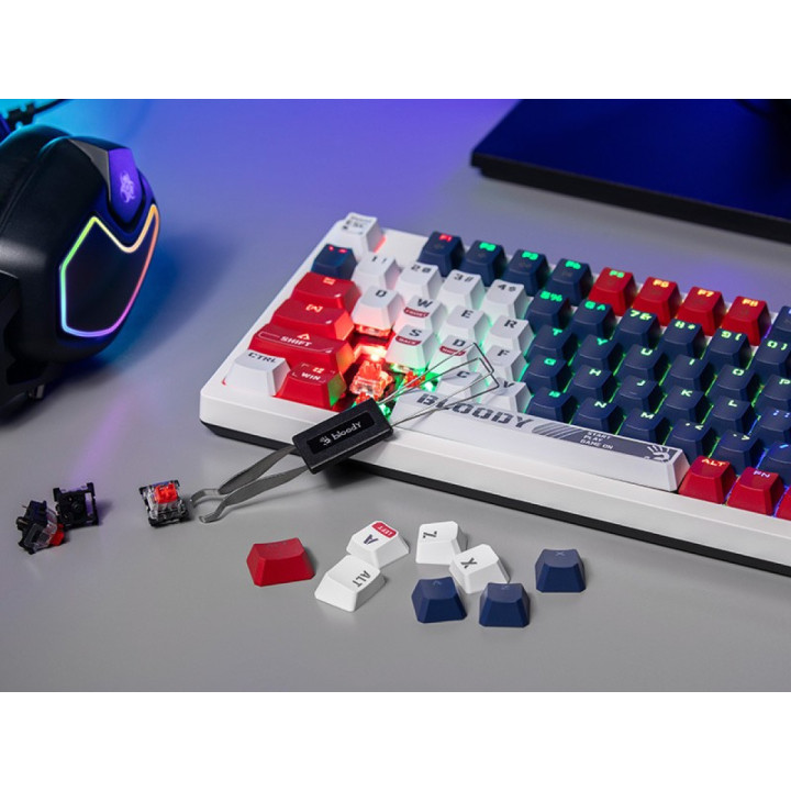 A4Tech Bloody S98 USB Sports Navy (BLMS Red Plus Switches)