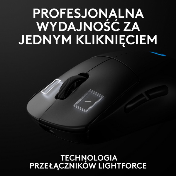 Logitech G Pro 2 Lightspeed Czarny
