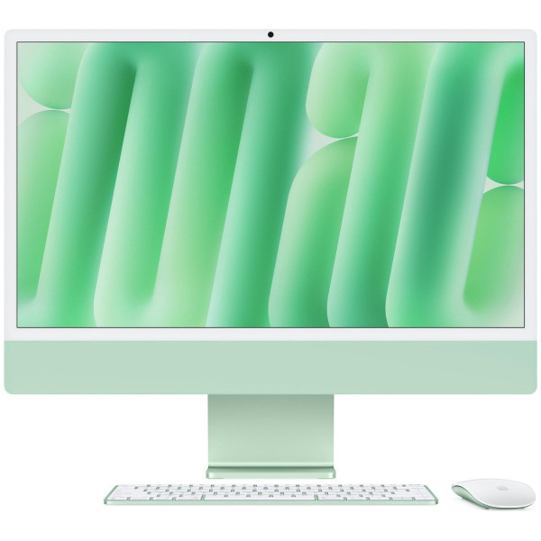 Komputer AiO Apple iMac MWV03ZE/A 24" 4,5K M4 16GB 512SSD Int MacOS Zielony