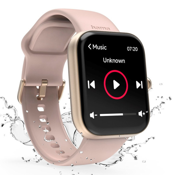 Hama Fit Watch 5000 różowe złoto