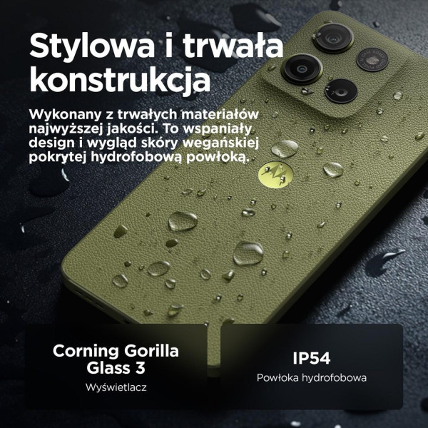 Smartfon Motorola moto g15 PE PB6G0002PL Helio G81 6,72'' 8GB 256GB 4G LTE DS And 15 zielony