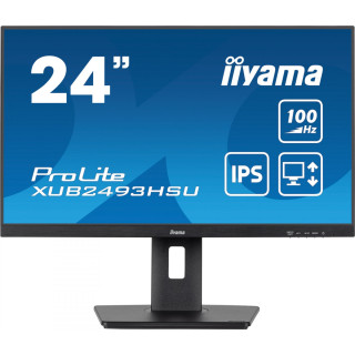 iiyama XUB2493HSU-B7 - 23.8'' | IPS | FHD | 1 ms | 100 Hz | Height adjust, Flicker-free