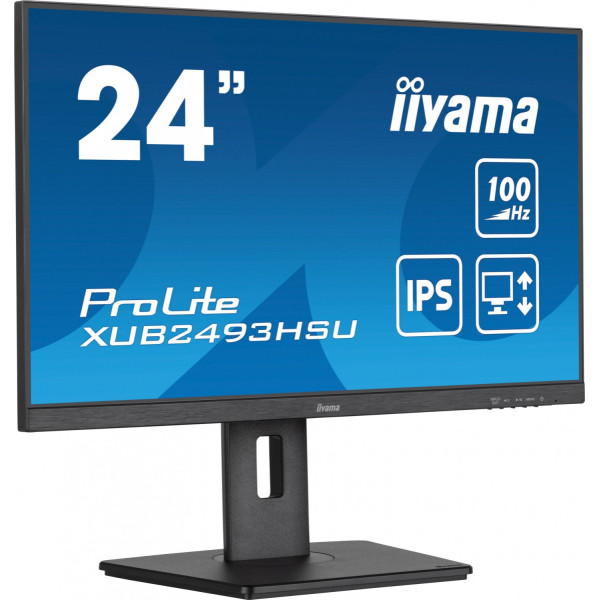 iiyama XUB2493HSU-B7 - 23.8'' | IPS | FHD | 1 ms | 100 Hz | Height adjust, Flicker-free