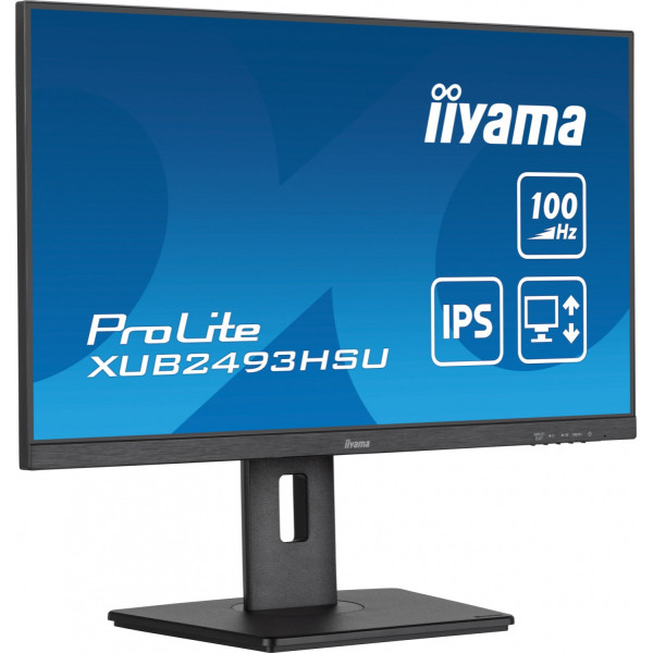 iiyama XUB2493HSU-B7 - 23.8'' | IPS | FHD | 1 ms | 100 Hz | Height adjust, Flicker-free
