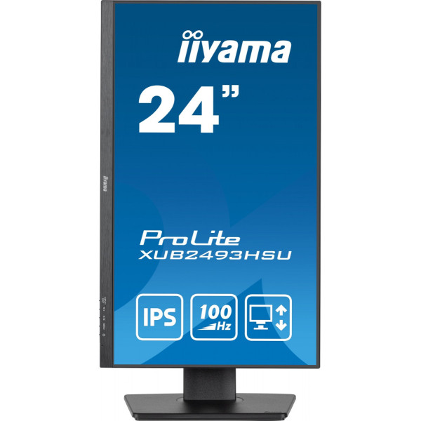 iiyama XUB2493HSU-B7 - 23.8'' | IPS | FHD | 1 ms | 100 Hz | Height adjust, Flicker-free