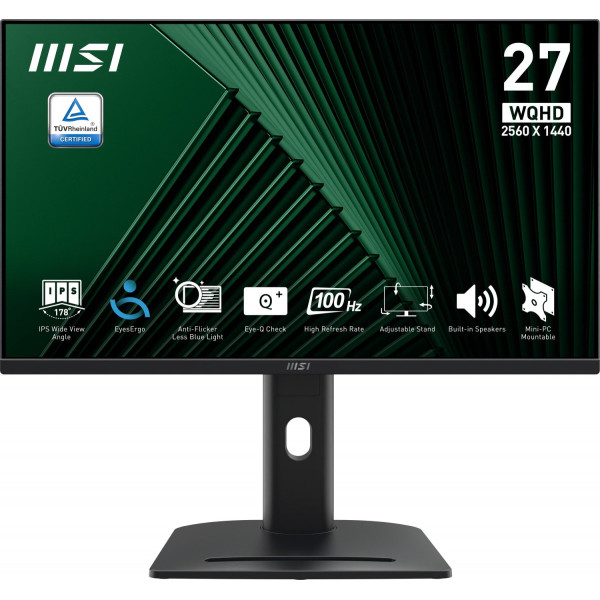 MSI PRO MP275QPG - 27'' | IPS | QHD | 4ms | 100Hz