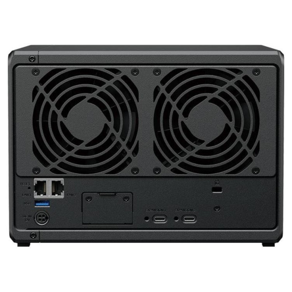 Synology DS1525+ | 5-zatokowy serwer NAS, AMD Ryzen V1500B, 2× 2.5 GbE, M.2 NVMe, Tower