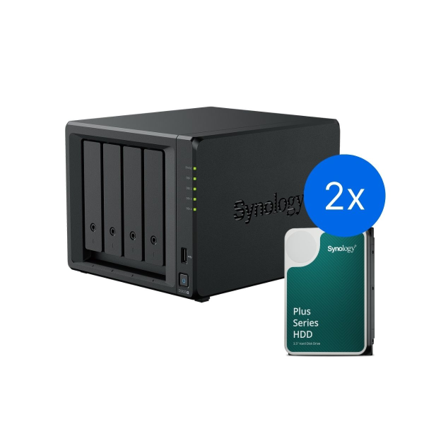Synology DS425+/2x HAT3300-4T (2x 4TB)