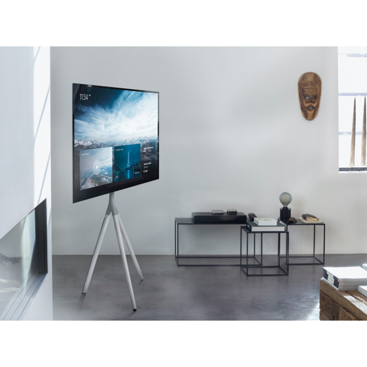 Obrotowy metalowy trójnóg One For All WM7462 na TV 32"-65", 30kg, 360st, biały