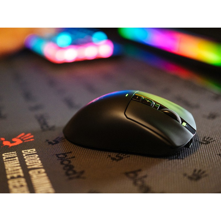 A4Tech Bloody R73 ULTRA BLACK WRLS 2,4G+USB czarna