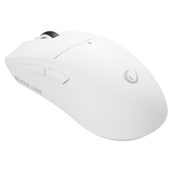 Rampage BLITZ ULTIMATE bezprzewodowa optyczna 8K 30000DPI PAW3950 Biała