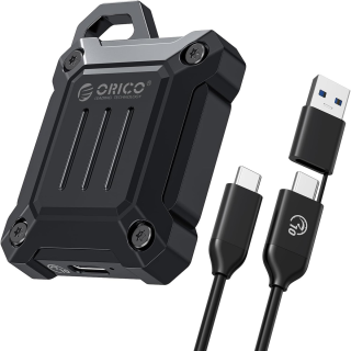 Orico Obudowa na dysk M.2 NVMe 2230, USB-C 10 Gbps, wzmocniona, metalowa